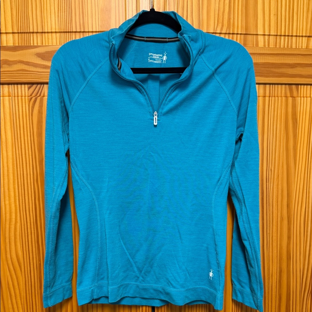 Smartwool Teal Long Sleeve Top